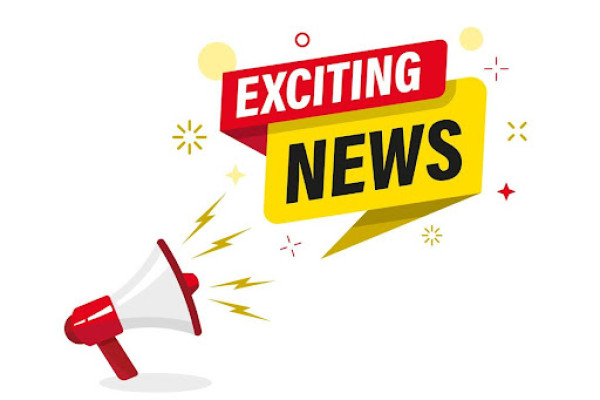 exciting news